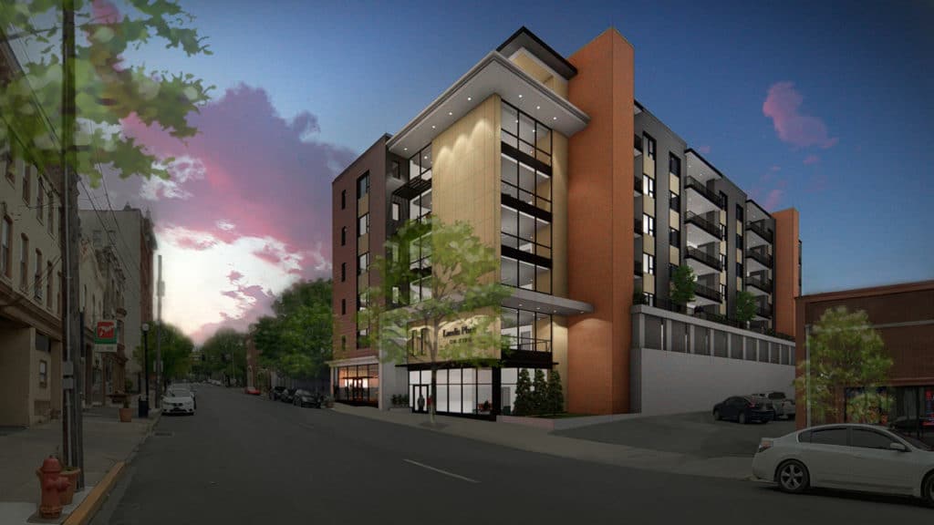 Landis Place on King street view.