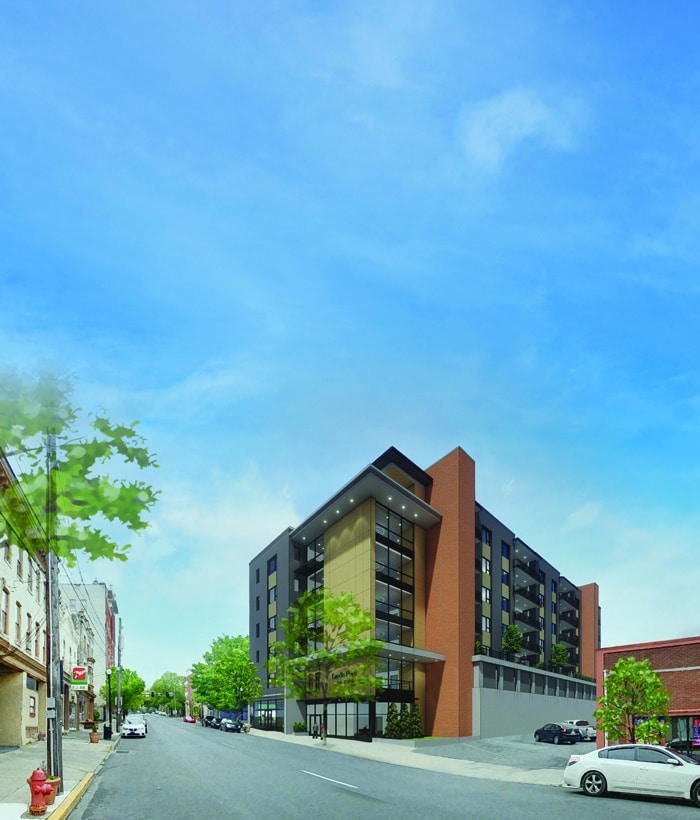 Landis Place on King street view.
