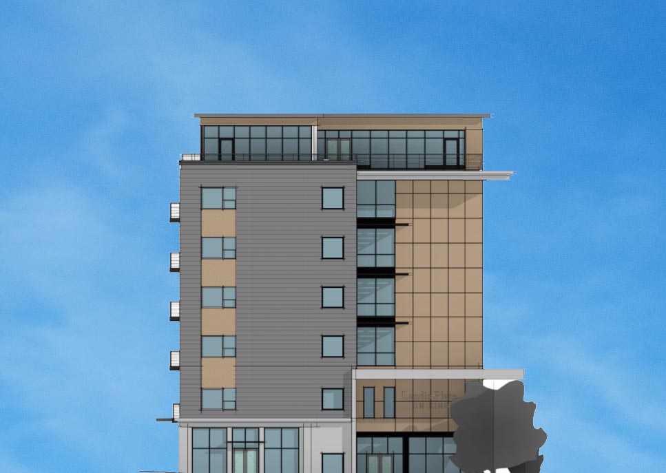 Landis Place on King drawing.