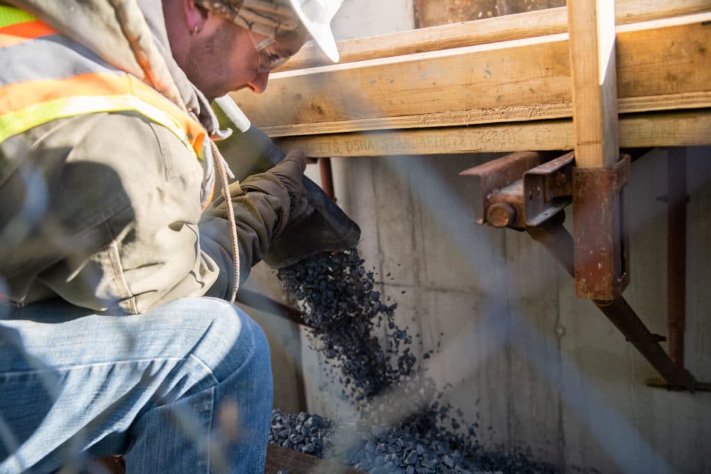 close up of construction worker