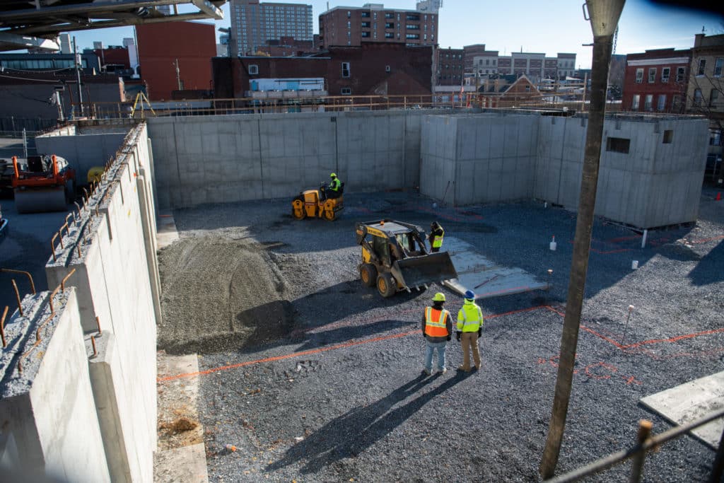 ground floor construction