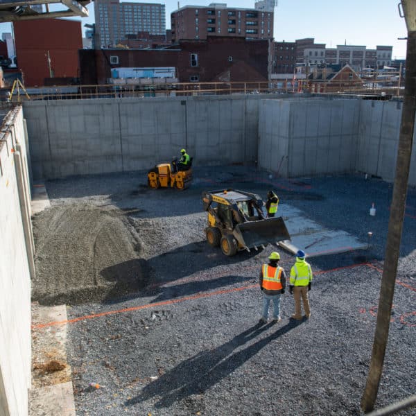 ground floor construction