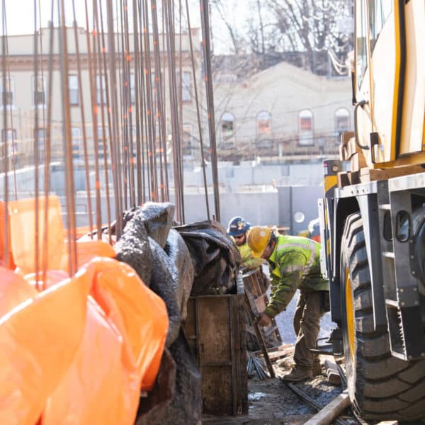 construction crew at work