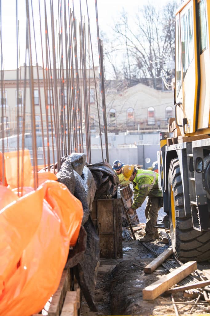 construction crew at work