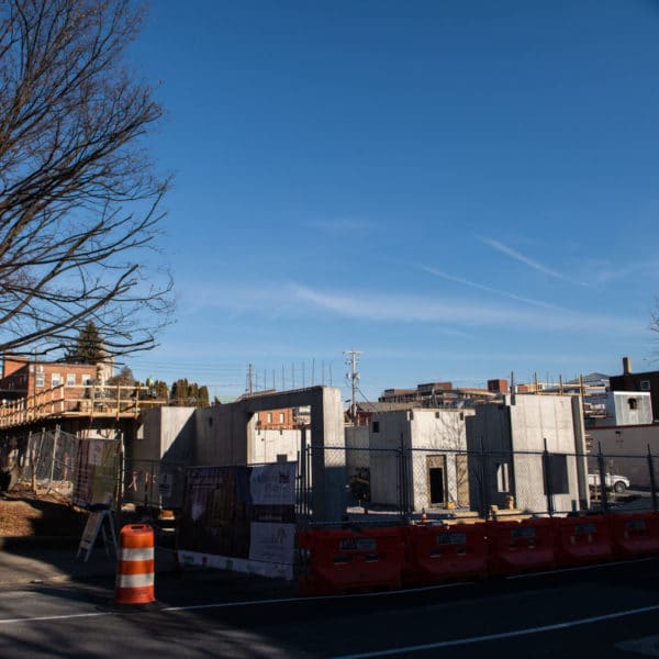 view of construction work site