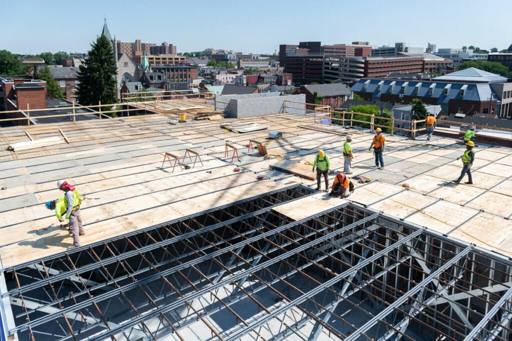 Landis Place progress from May 2022.