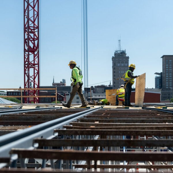 Landis Place progress from May 2022.