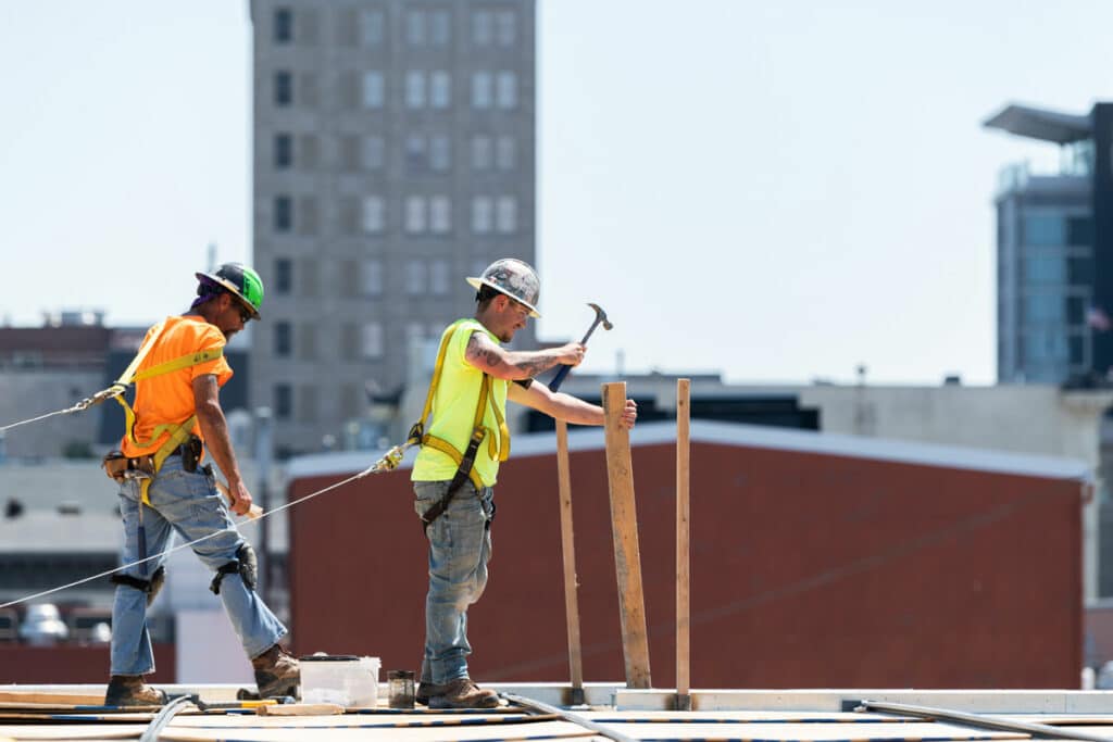 Landis Place on King progress.