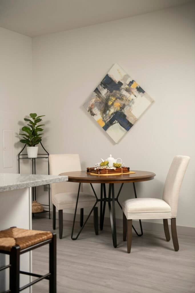 Dining Room Area at Landis Place on King